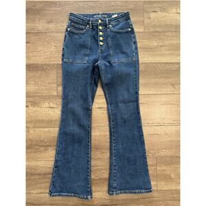 Michael Kors Blue Flare Jeans